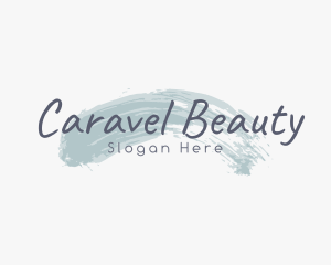 Ink Brush Beauty logo design