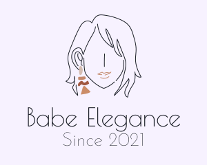 Elegant Lady Jewelry  logo design