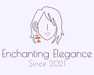 Elegant Lady Jewelry  logo design