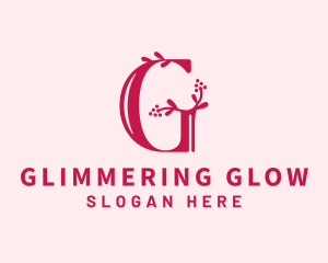 Floristry Letter G logo design