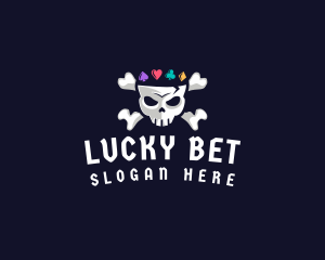 Skull Bet Casino logo design