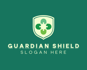 Medical Virus Shield logo design