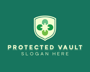 Medical Virus Shield logo design