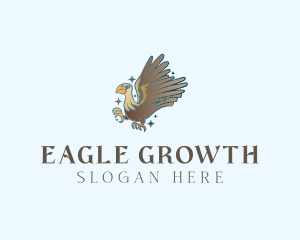 Flying Eagle Bird logo design