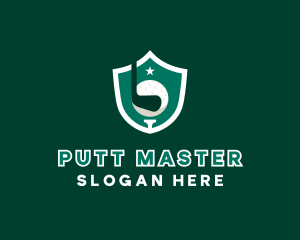 Golf Club Sports Shield logo