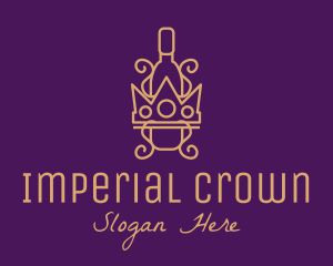 Royal Crown Liquor logo design