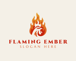 Burning Chicken Restaurant logo
