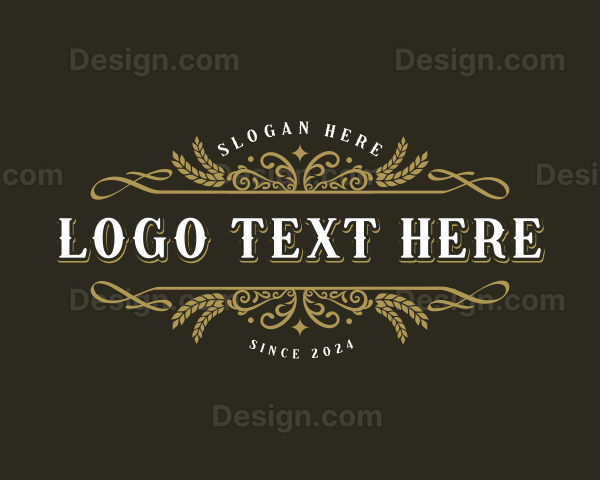 Luxury Ornament Business Logo