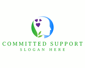 Mental Health Support logo design