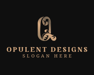 Decorative Boutique Interior Design logo design
