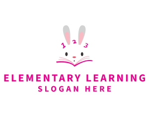 Early Learning Rabbit  logo design