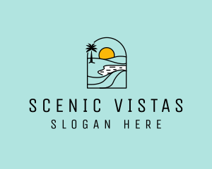 Mirage Horizon Travel Sun logo
