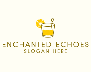 Lemon Cocktail Drink logo