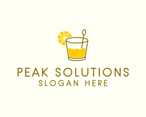 Lemon Cocktail Drink logo
