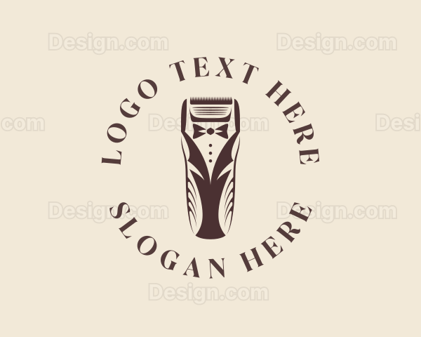 Gentleman Barber Razor Logo