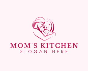 Mother Baby Parenting logo design