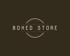 Minimalist Store Brand logo design