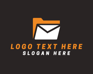 Mail Envelope Document Folder logo