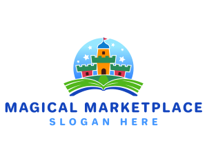 Book Fantasy Castle logo