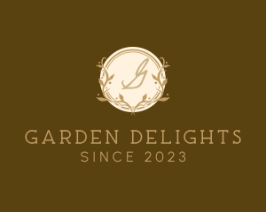 Autumn Vine Garden logo design