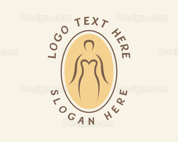 Sexy Woman Lingerie Logo