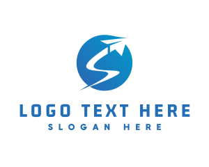 Shipping Logistic Letter S logo