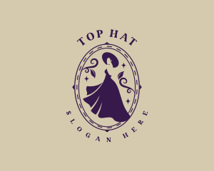 Dress Hat Fashionista Styling logo design