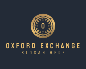 Cryptocurrency Stock Exchange logo design