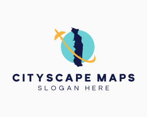 Togo Country Map logo design