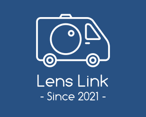 Truck Camera Lens logo design