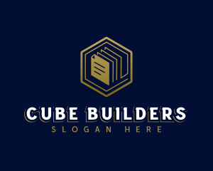 Analytics Data Cube logo design