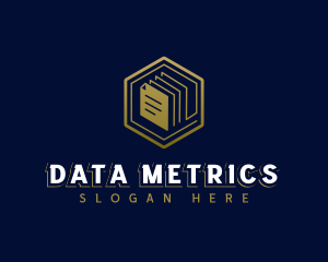 Analytics Data Cube logo design