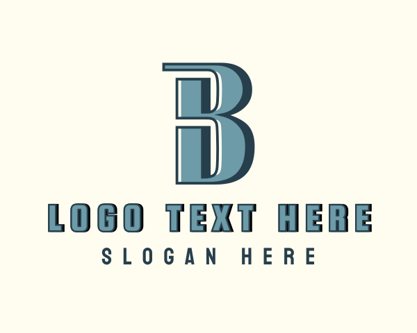 Generic Startup Business Letter B  logo