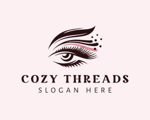 Beauty Eyelash Cosmetics logo design