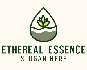 Organic Plant Oil logo design