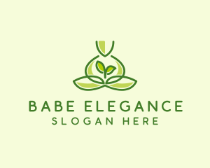 Leaf Yoga Spa logo design