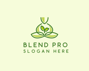 Leaf Yoga Spa logo design