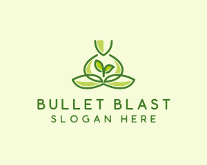 Leaf Yoga Spa logo design