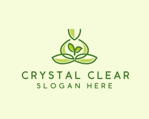 Leaf Yoga Spa logo design