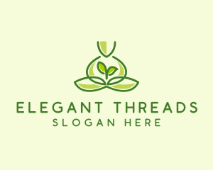 Leaf Yoga Spa logo design