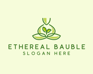 Leaf Yoga Spa logo design