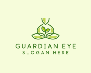 Leaf Yoga Spa logo design