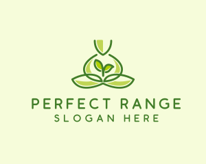 Leaf Yoga Spa logo design