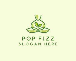 Leaf Yoga Spa logo design