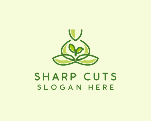 Leaf Yoga Spa logo design