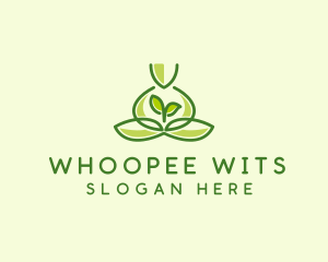 Leaf Yoga Spa logo design