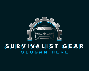 Automotive Carpool Vehicle logo design