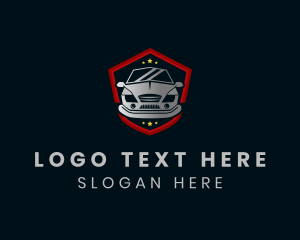 Automotive Garage Shield Logo