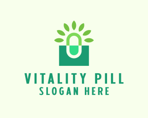 Herbal Medicine Pill logo