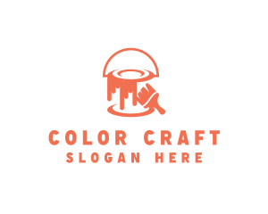Wet Paint Acrylic Brush logo